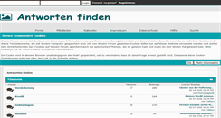 Desktop Screenshot of antworten-finden.com